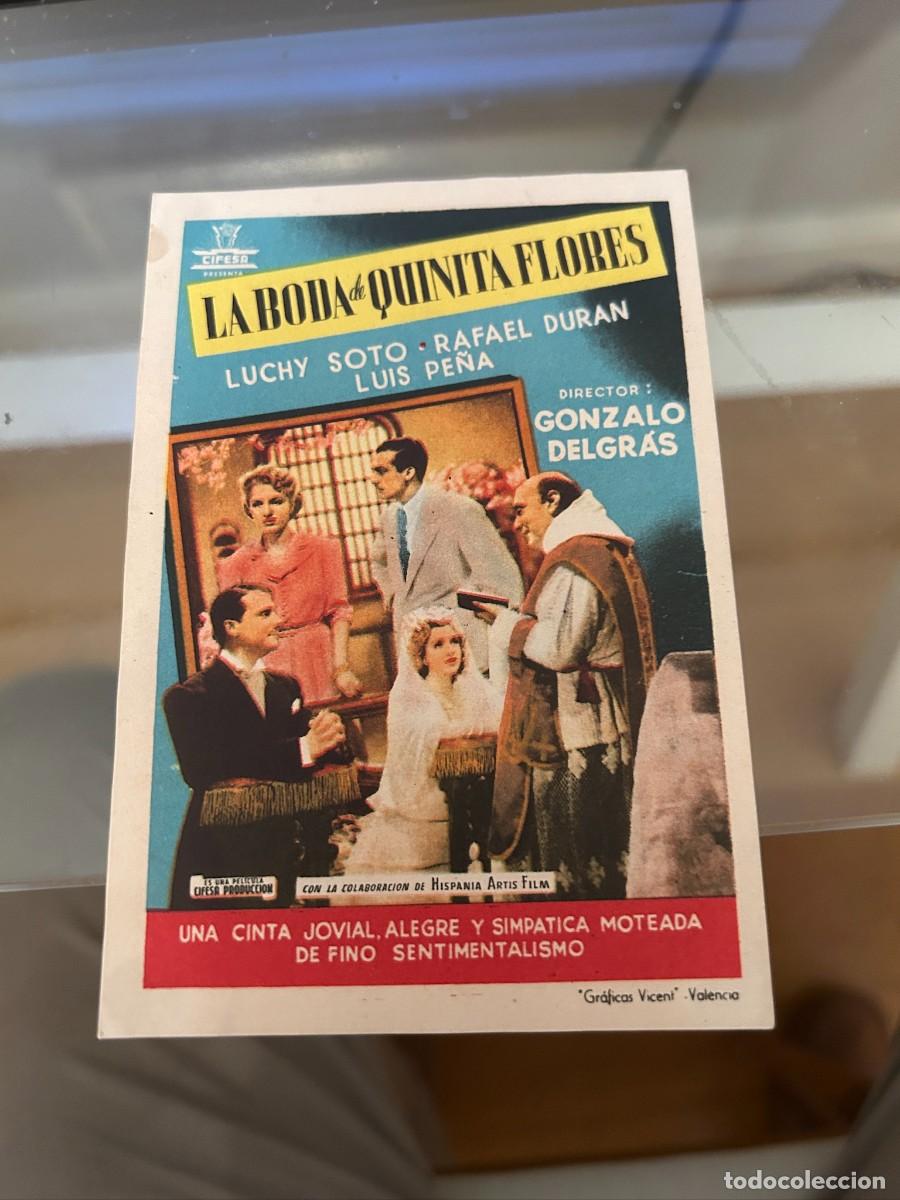 Cine: 1185 LA BODA DE QUINITA FLORES TEATRO LICEO COMO SE VE
