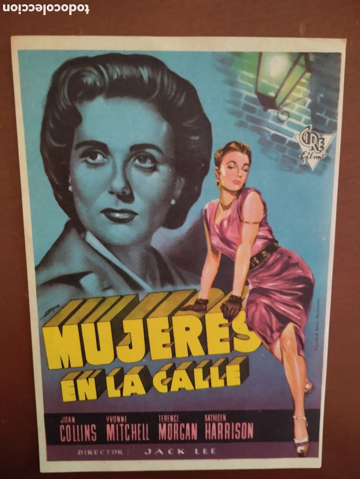 Cine: Folleto Programa de cine - MUJERES EN LA CALLE
