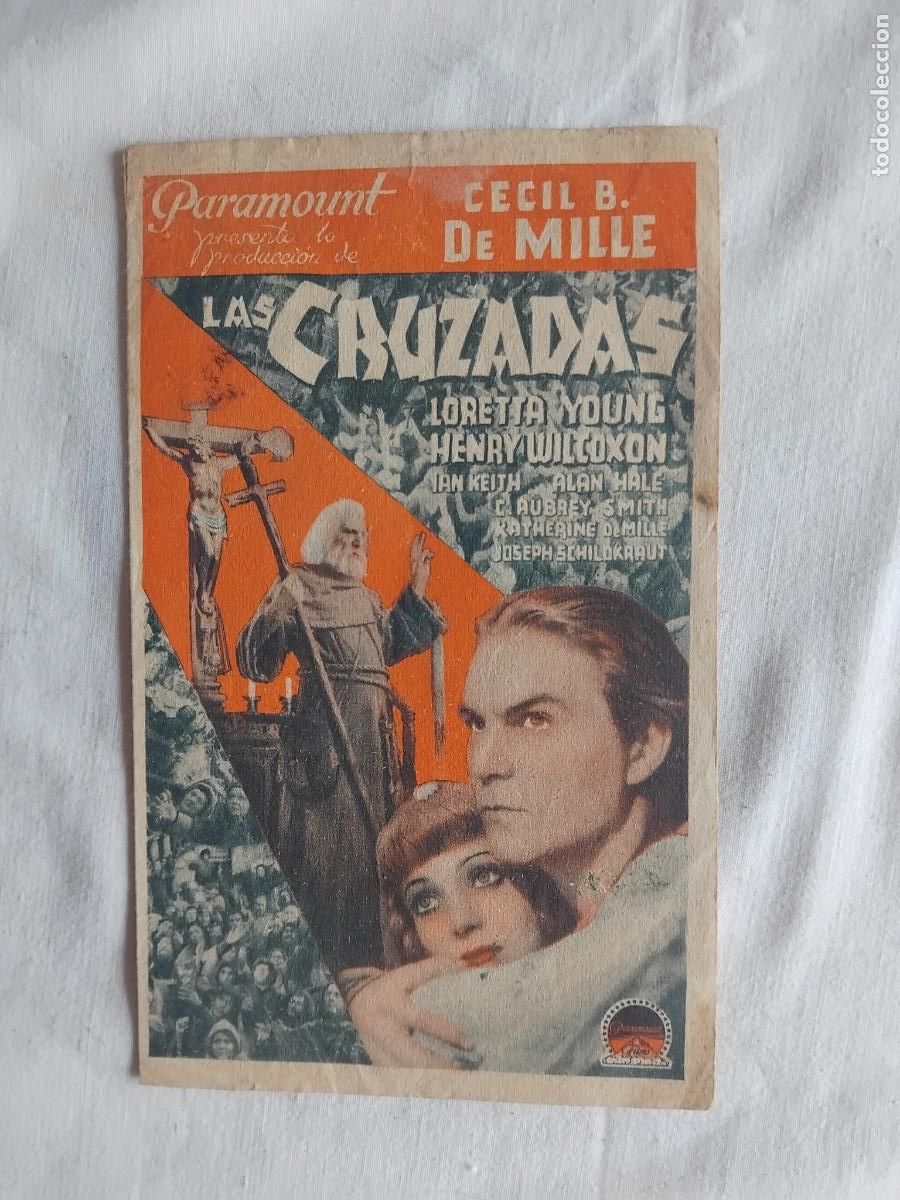 Cine: PROGRAMA DE CINE DOBLE LAS CRUZADAS. CINEMA ATENEU SAN JUSTO DESVERN 1939.