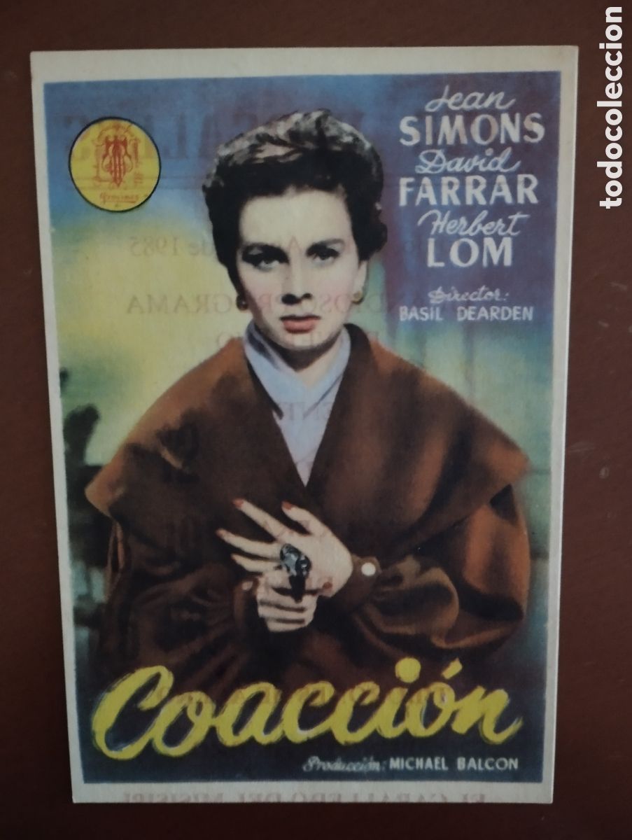 Cine: Folleto Programa de cine - COACCION