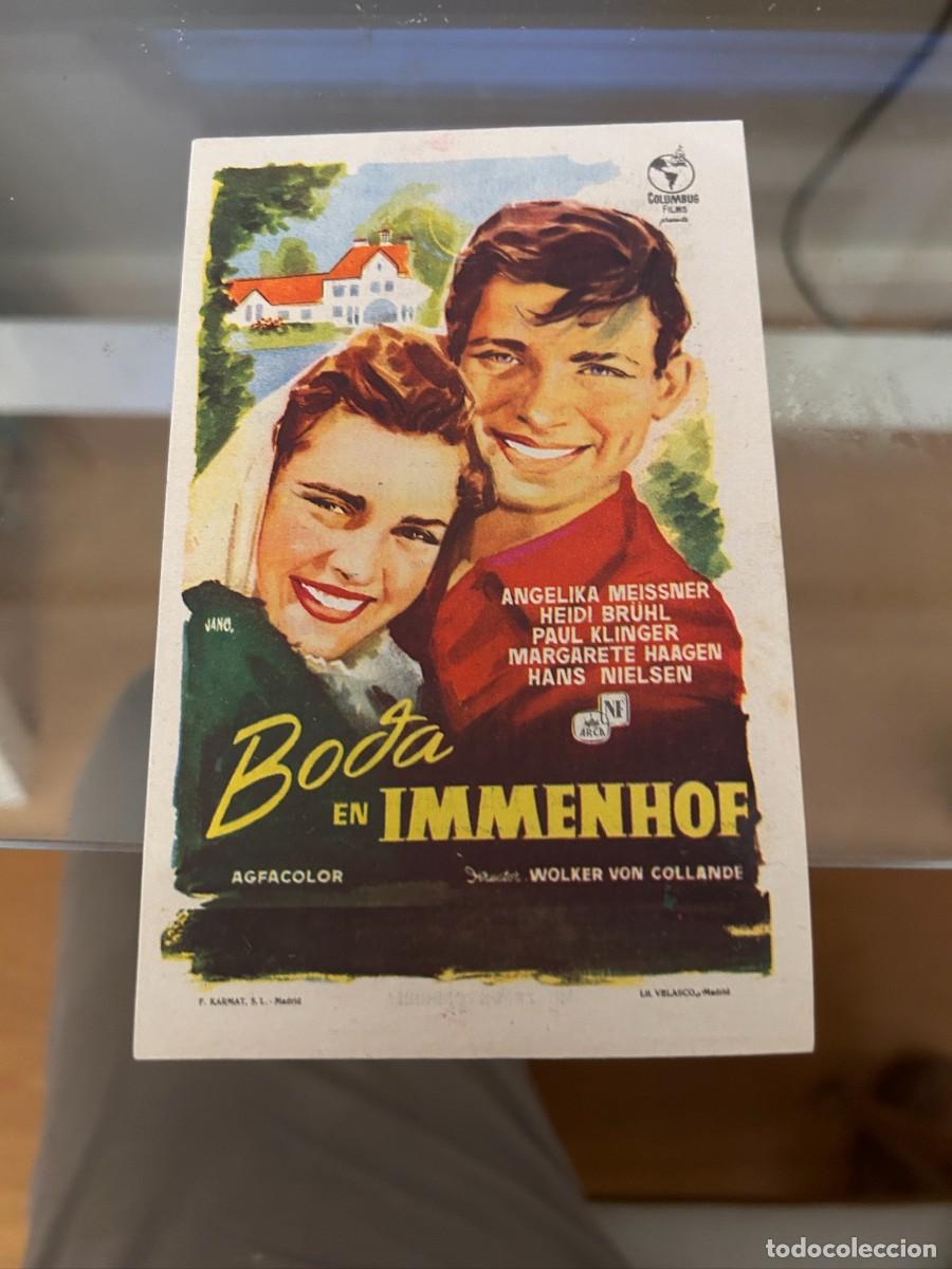 Cine: 1188 boda en immenhof salon novedades orihuela con publicidad buen estado