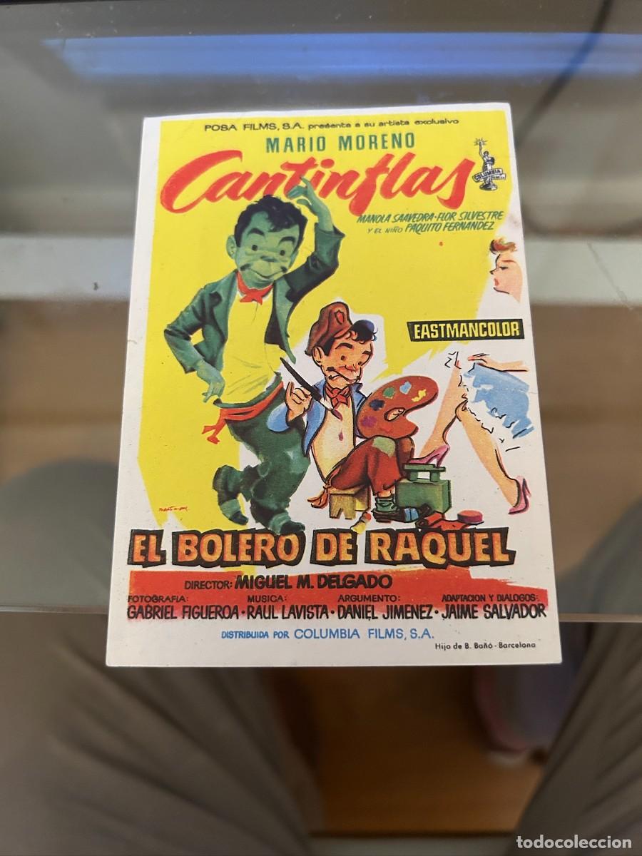 Cine: 1203 EL BOLERO DE RAQUELN PUBLICIDAD BUEN ESTADO