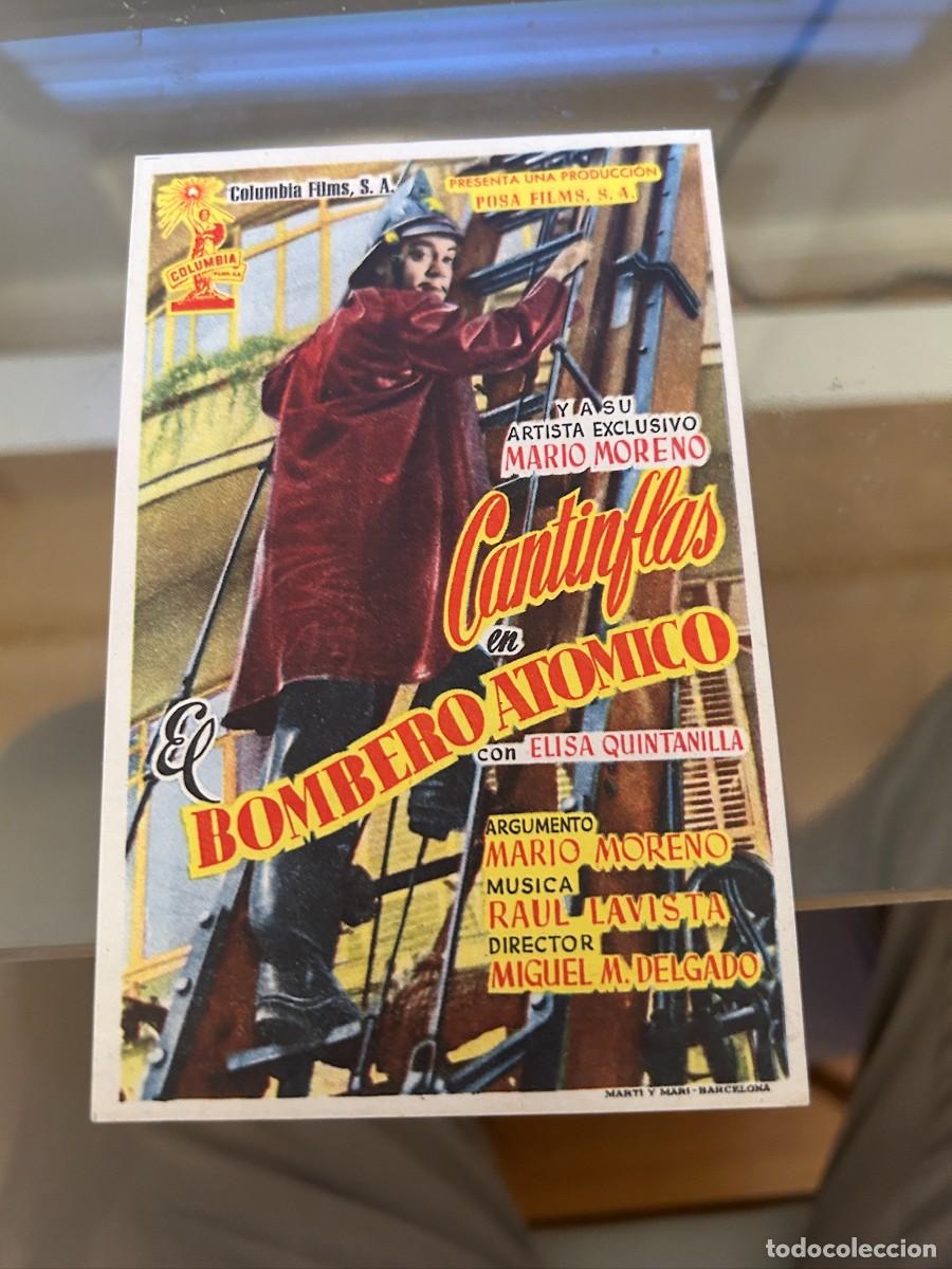 Cine: 1206 EL BOMBERO ATOMICO SIN PUBLICIDAD BUEN ESTADO