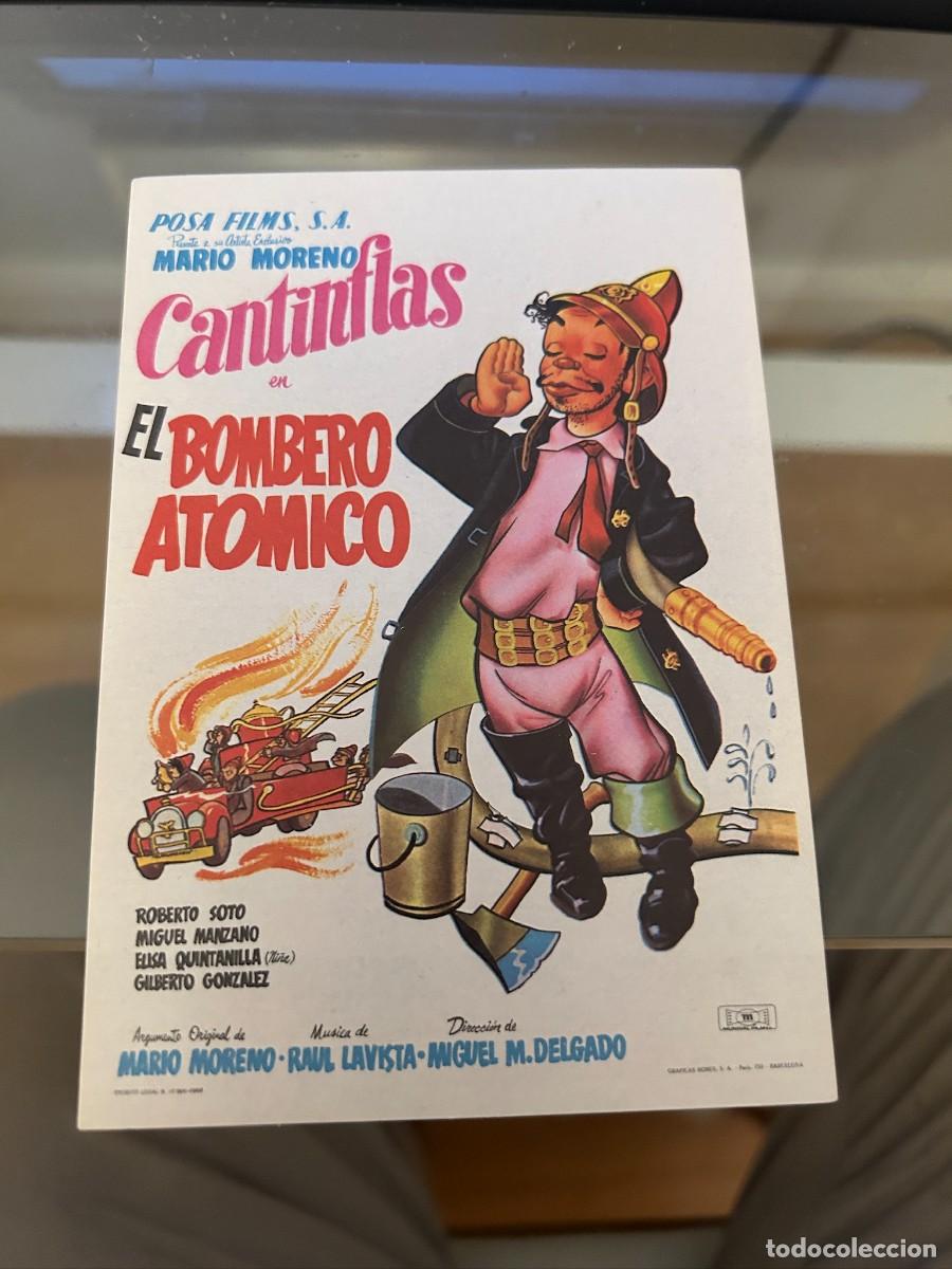 Cine: 1207 EL BOMBERO ATOMICO SIN PUBLICIDAD BUEN ESTADO