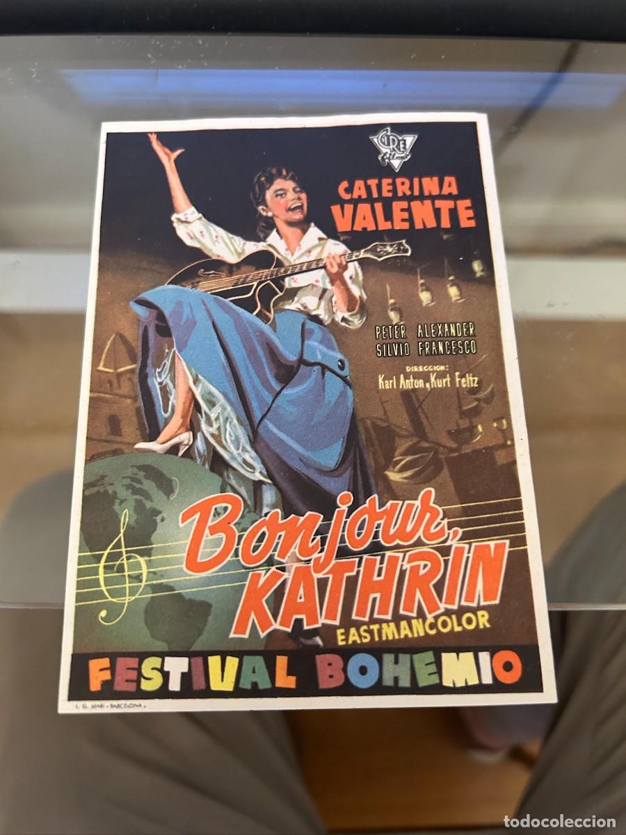Cine: 1208 BONJOURS, KATHRIN SIN PUBLICIDAD BUEN ESTADO