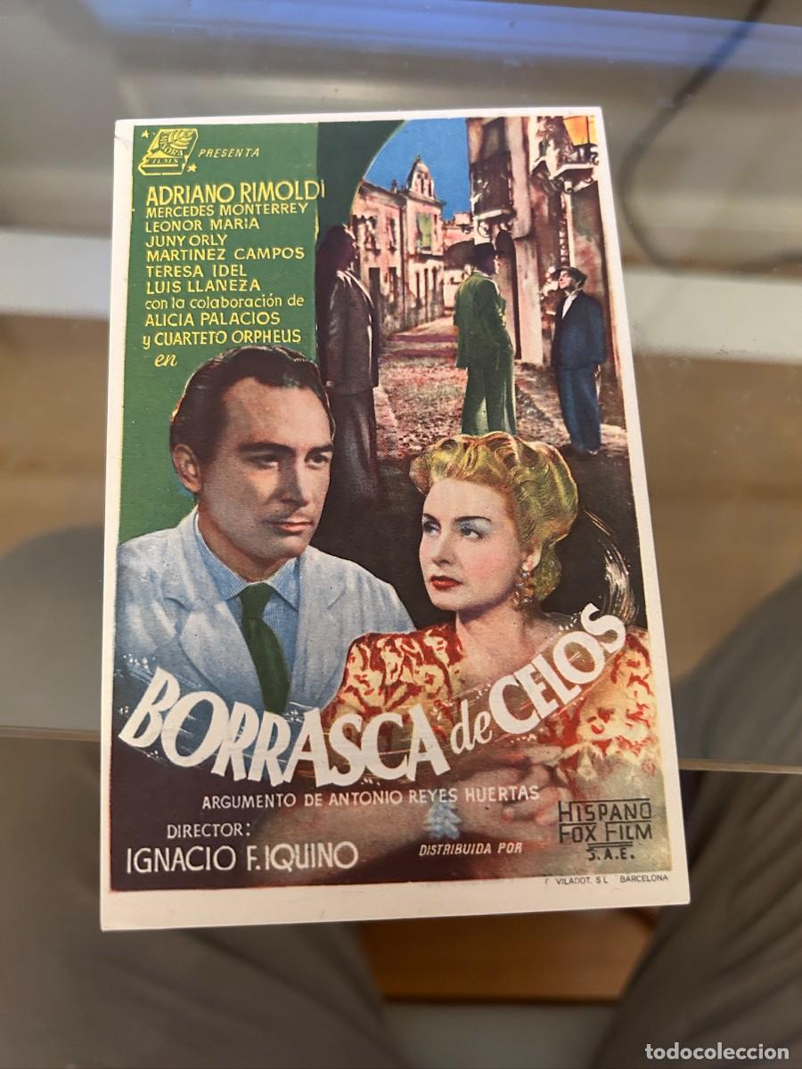 Cine: 1210 BORRASCA DE CELOS GRAN CINEMA COCA VALLADOLID CON PUBLICIDAD BUEN ESTADO