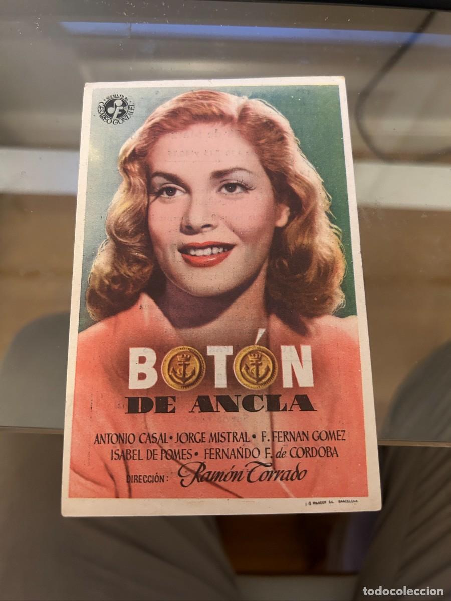Cine: 1216 BOTON DE ANCLA TEATRO PRINCIPE VITORIA CON PUBLICIDAD BUEN ESTADO