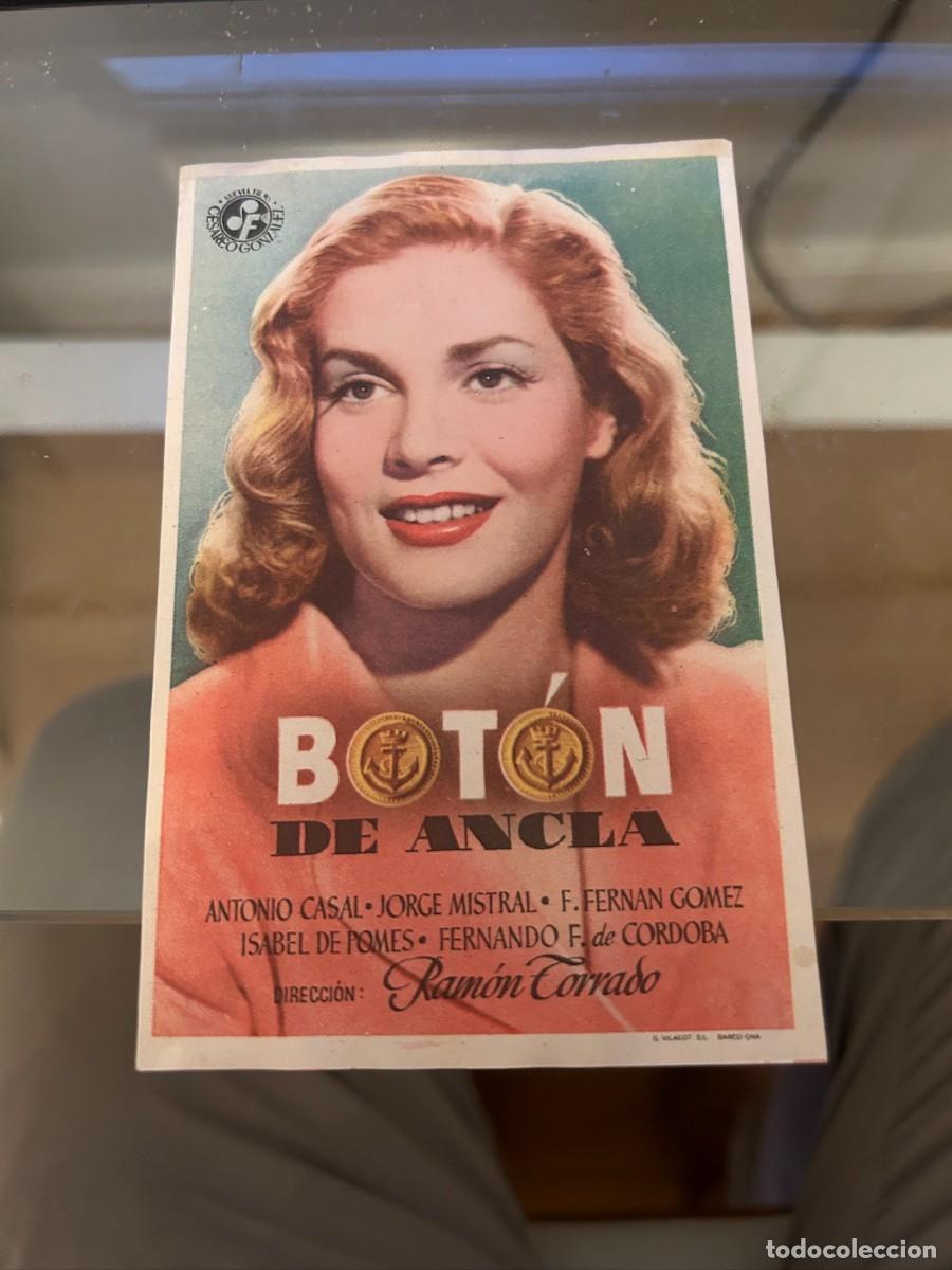 Cine: 1217 BOTON DE ANCLA SIN PUBLICIDAD BUEN ESTADO