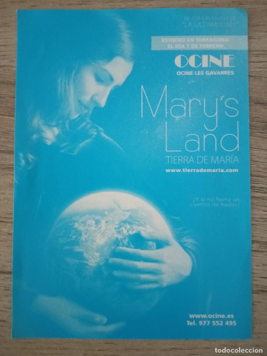 Cine: MARY&acute;S LAND (TIERRA DE MAR&Iacute;A), CINE LES GAVARRES, TARRAGONA