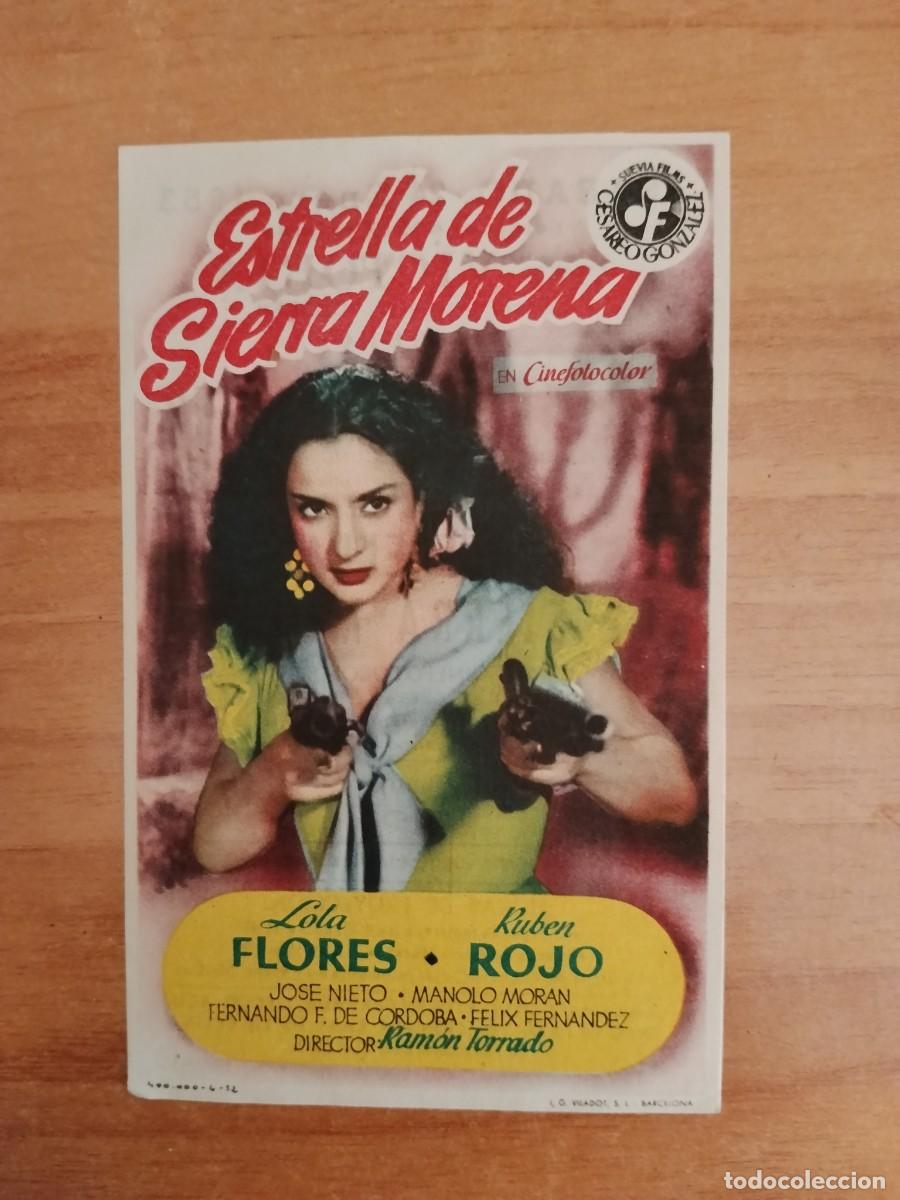 Cine: ROSA-PROGRAMA DE LA PELICULA -ESTRELLA DE SIERRA MORENA CT