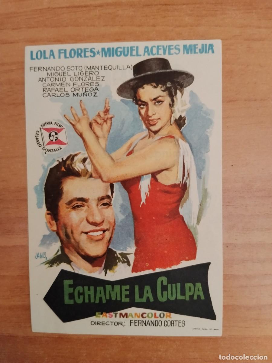 Cine: ROSA-PROGRAMA DE LA PELICULA --ECHAME LA CULPA ct