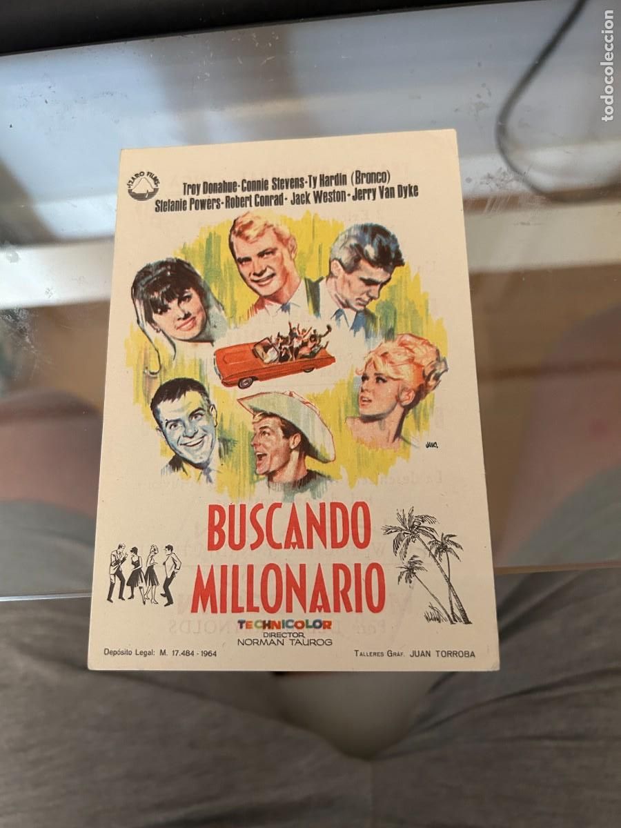 Cine: 1299 BUSCANDO MILLONARIO TEATRO PRINCIPAL INCA CON PUBLICIDAD BUEN ESTADO