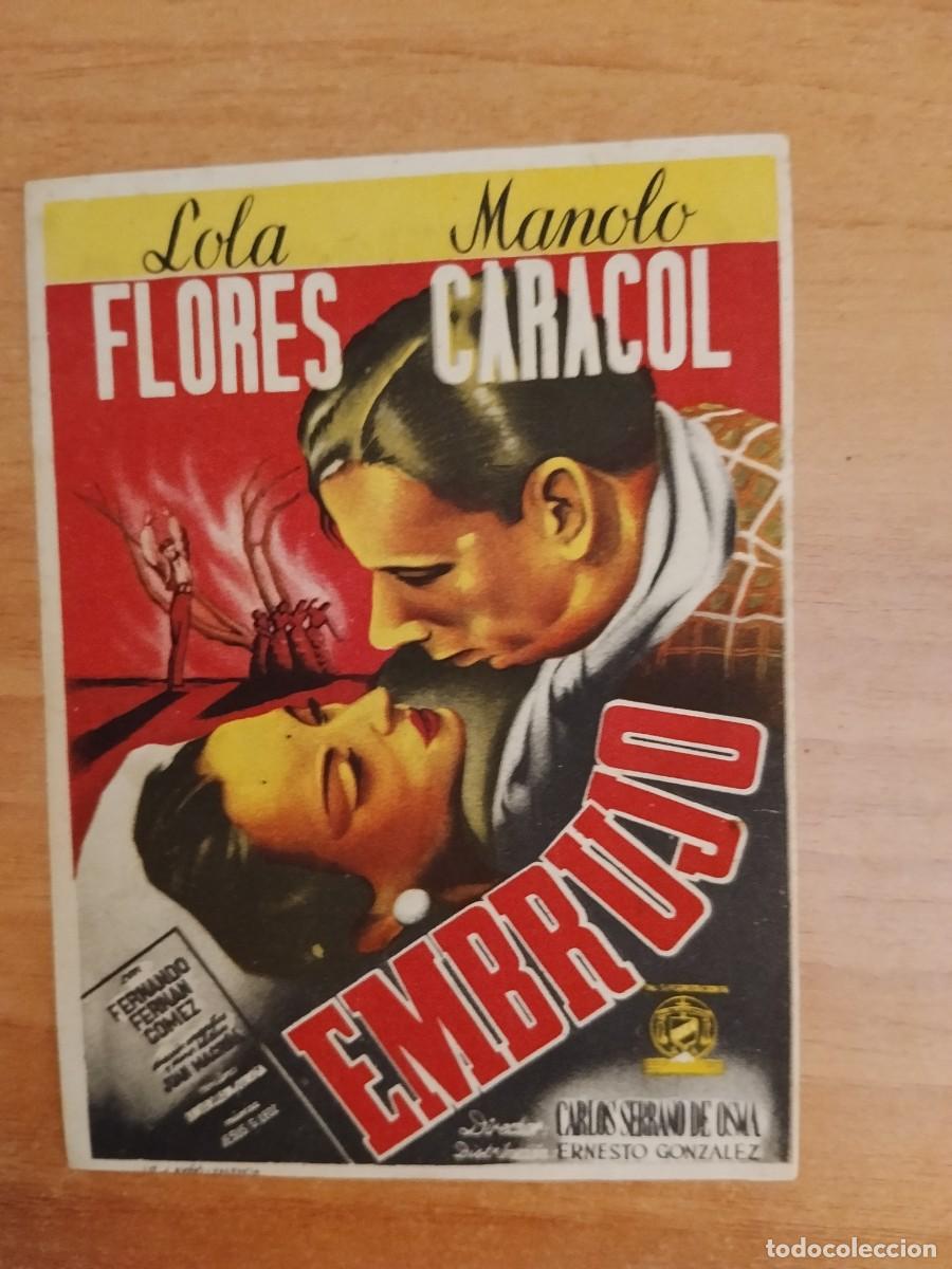 Cine: ROSA-PROGRAMA DE LA PELICULA --EMBRUJO ct