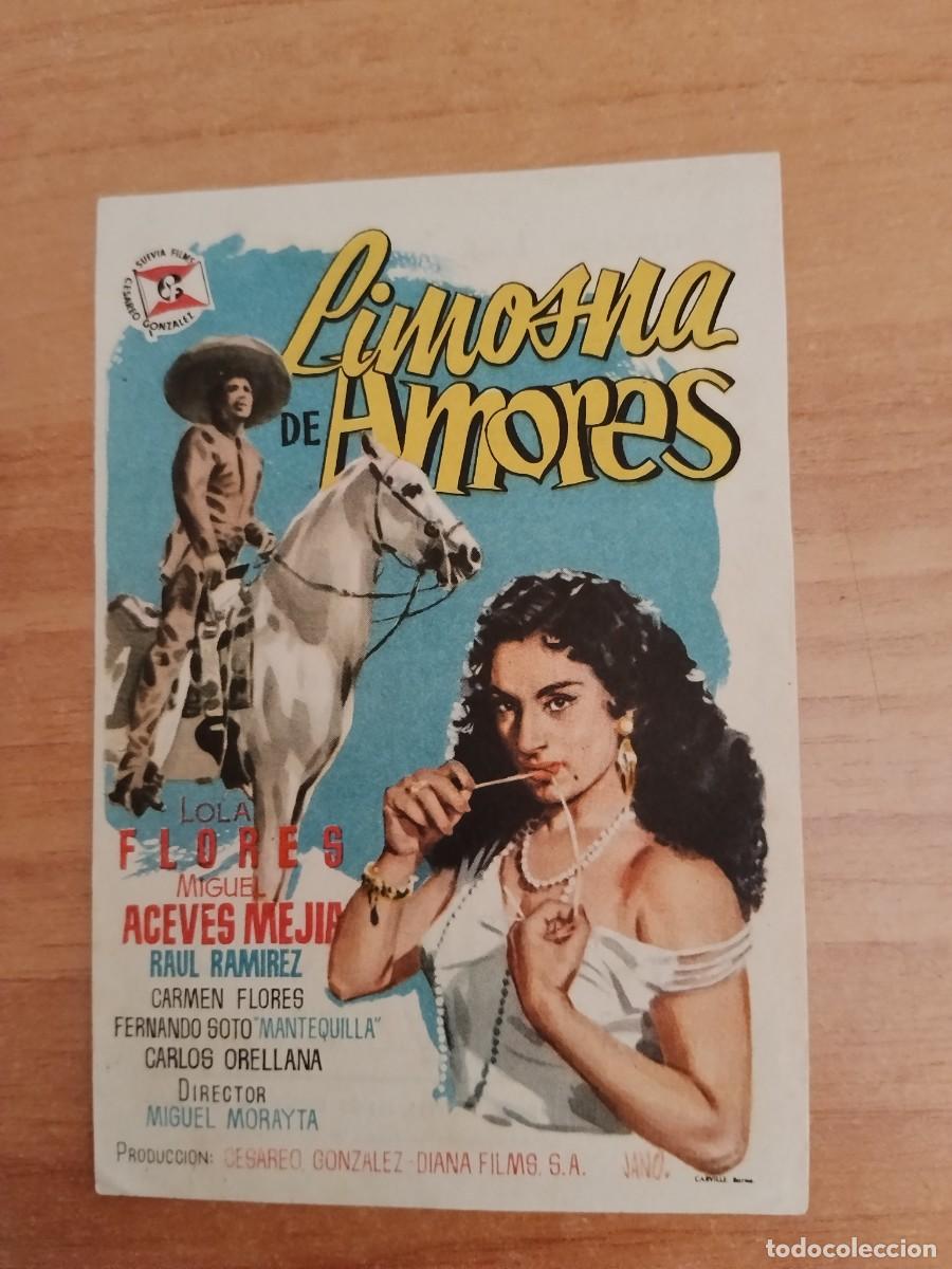 Cine: ROSA-PROGRAMA DE LA PELICULA --LIMOSNA DE AMORES ct