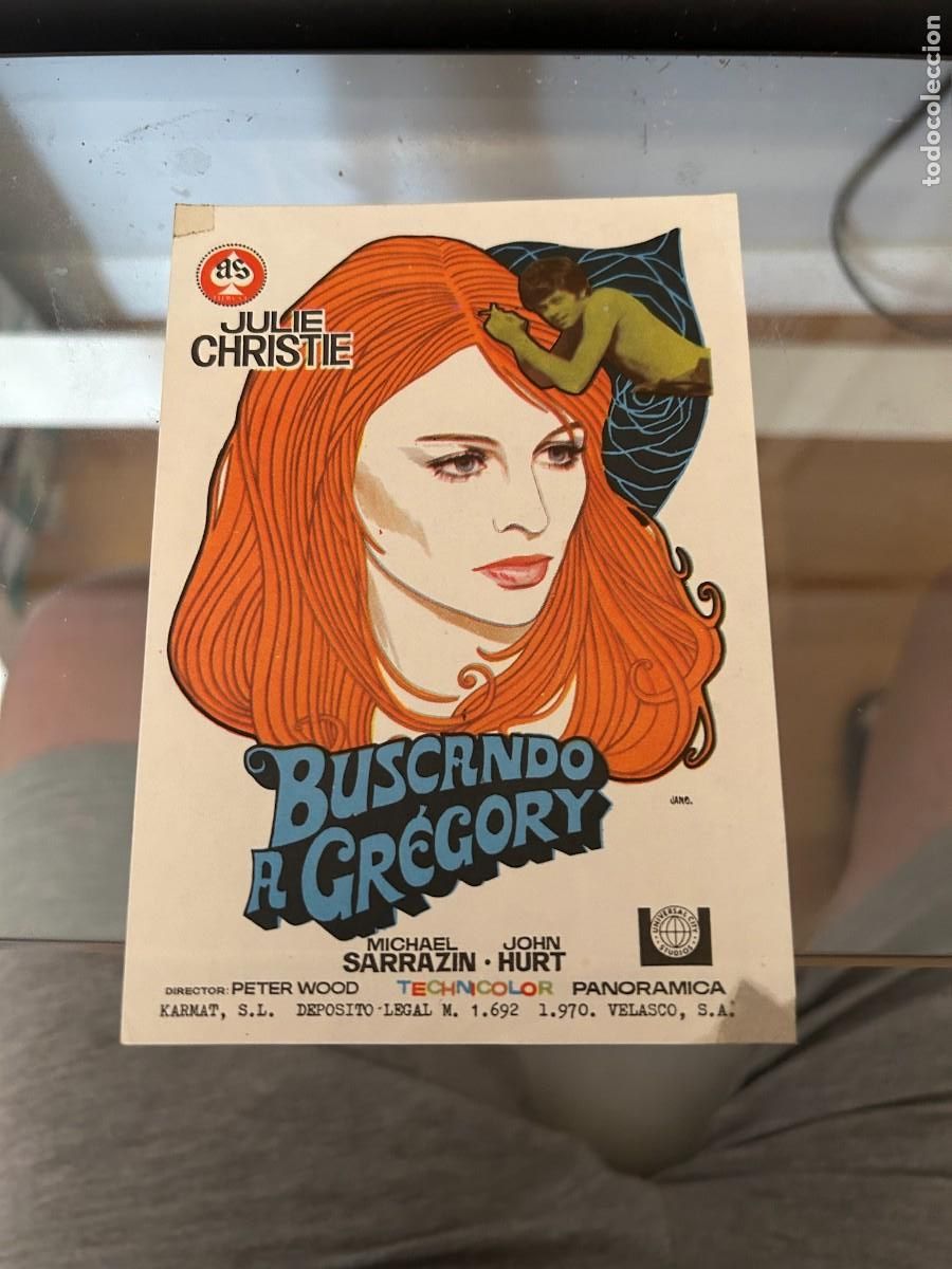 Cine: 1297 BUSCANDO A GREGORY SIN PUBLICIDAD BUEN ESTADO