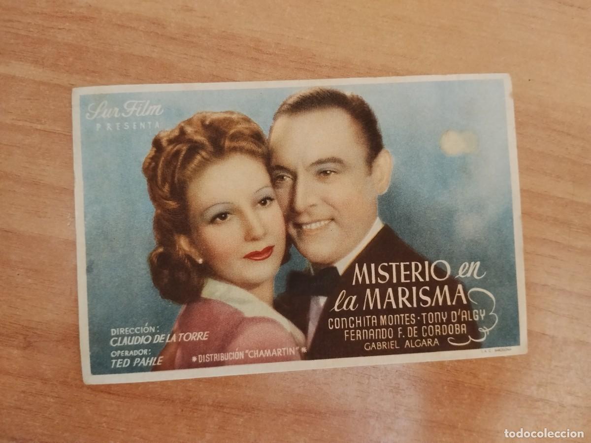 Cine: ROSA-PROGRAMA DE LA PELICULA --MISTERIO EN LA MARISMA