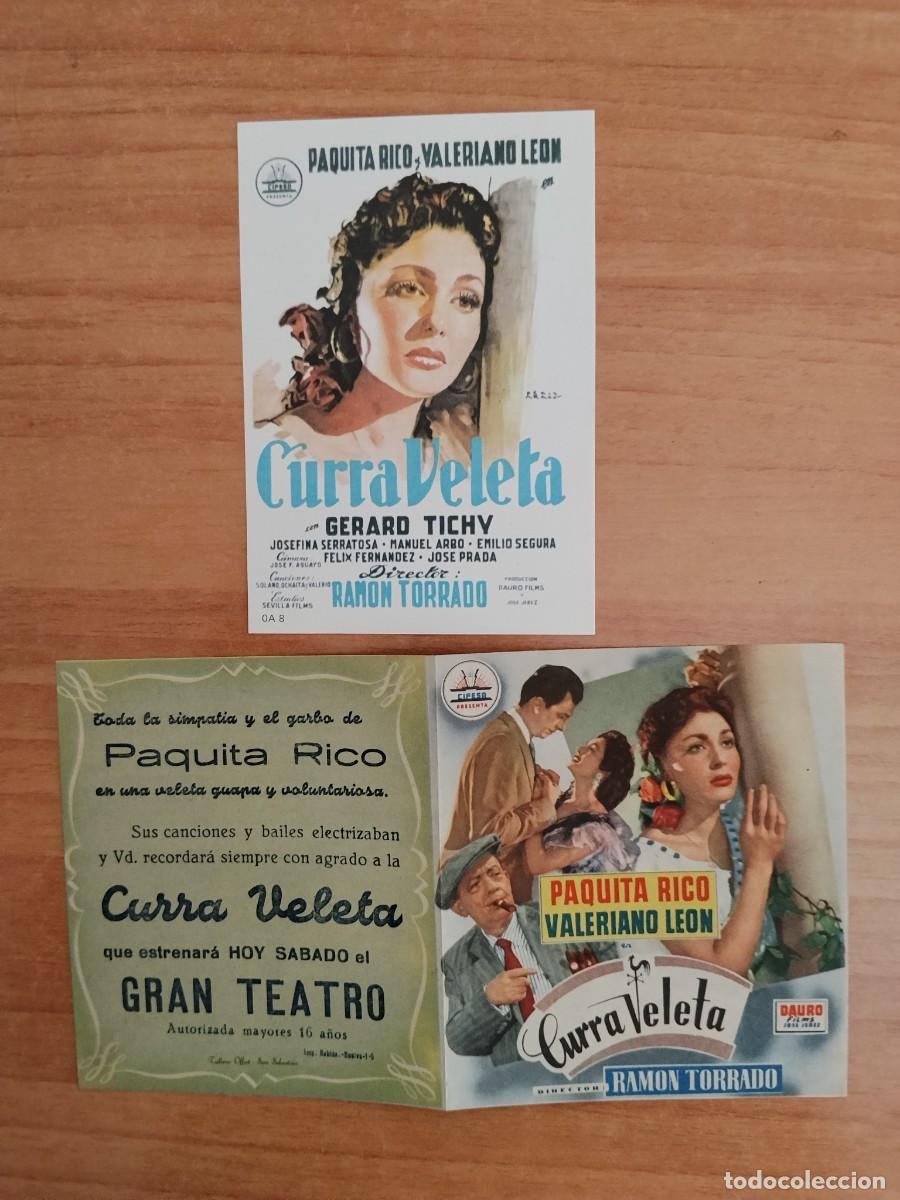 Cine: ROSA-PROGRAMA DE LA PELICULA --CURRA VELETA ct