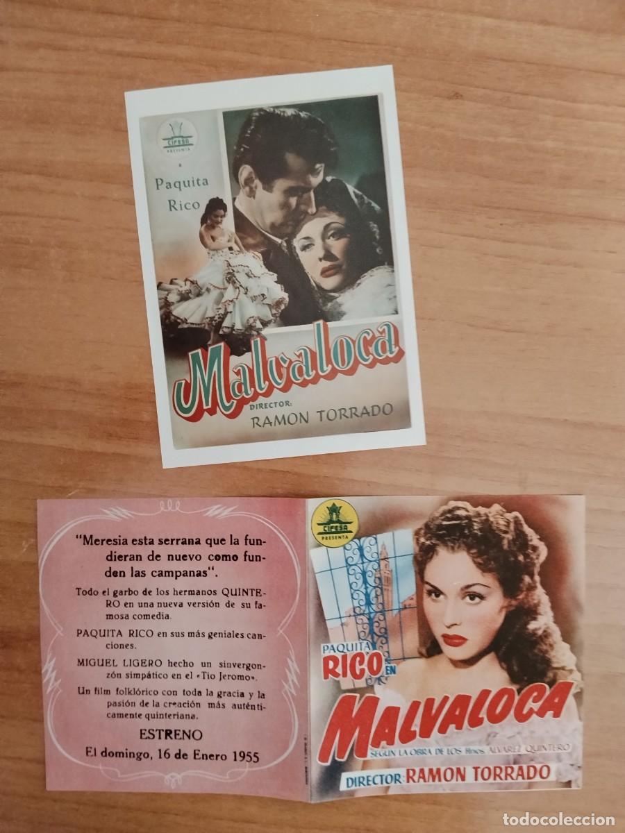 Cine: ROSA-PROGRAMA DE LA PELICULA --MALVALOCA ct