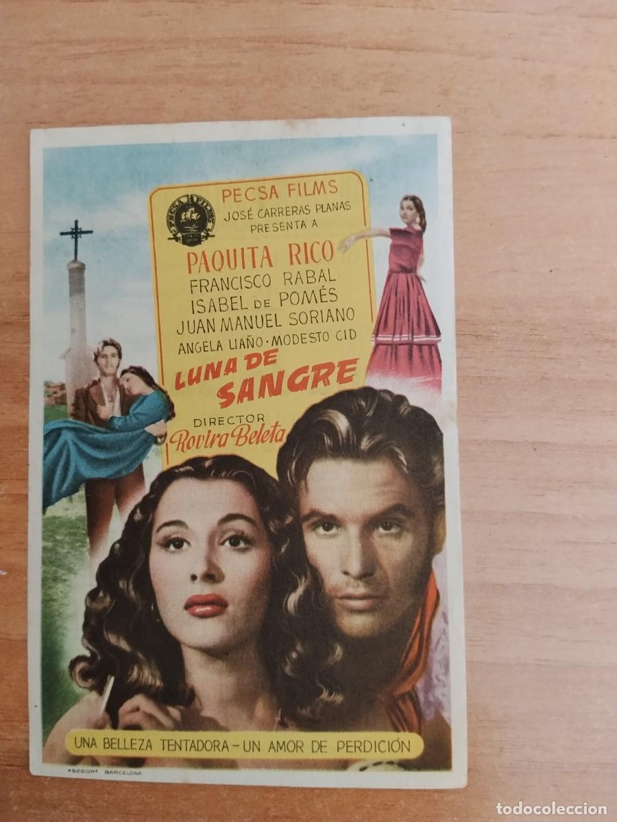 Cine: ROSA-PROGRAMA DE LA PELICULA --LUNA DE SANGRE ct
