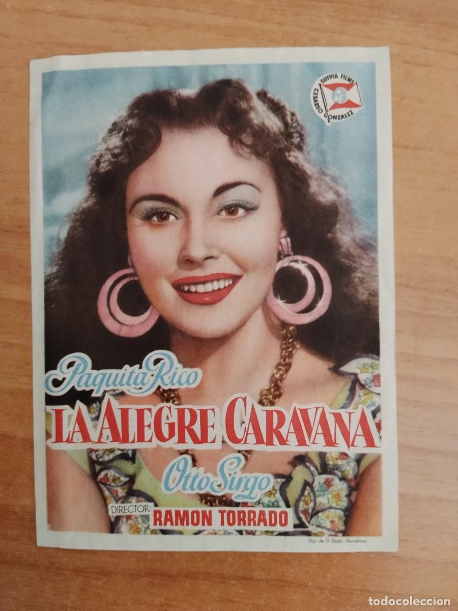 Cine: ROSA-PROGRAMA DE LA PELICULA --LA ALEGRE CARAVANA