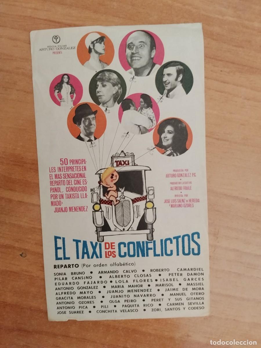 Cine: ROSA-PROGRAMA DE LA PELICULA --EL TAXI DE LOS CONFLICTOS ct