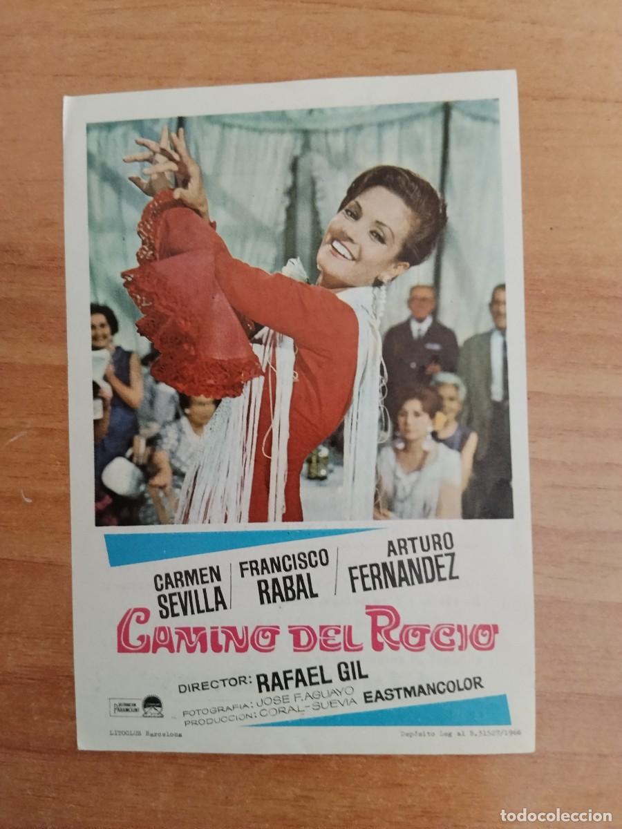 Cine: ROSA-PROGRAMA DE LA PELICULA --CAMINO DEL ROCIO ct