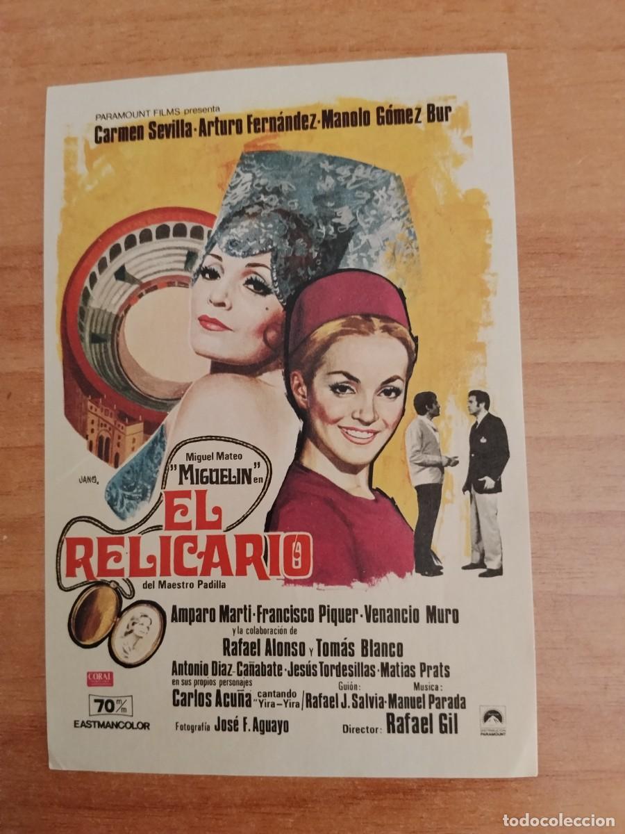 Cine: ROSA-PROGRAMA DE LA PELICULA --EL RELICARIO