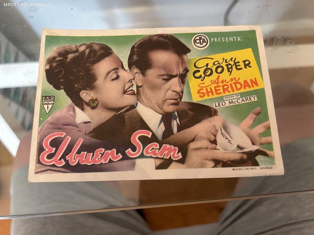 Cine: 1280 EL BUEN SAM GARY COOPER SIN PUBLICIDAD BUEN ESTADO