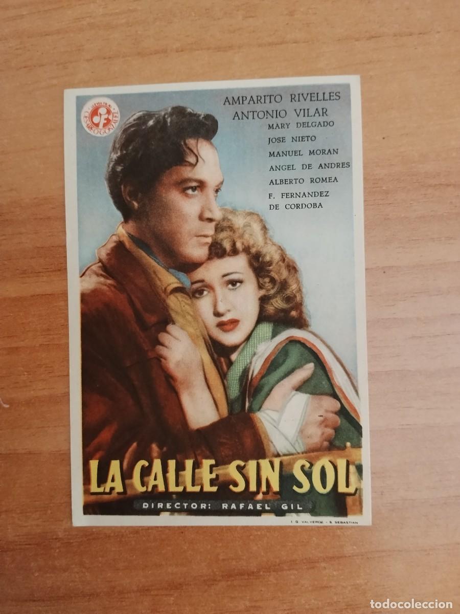 Cine: ROSA-PROGRAMA DE LA PELICULA --LA CALLE SIN SOL ct