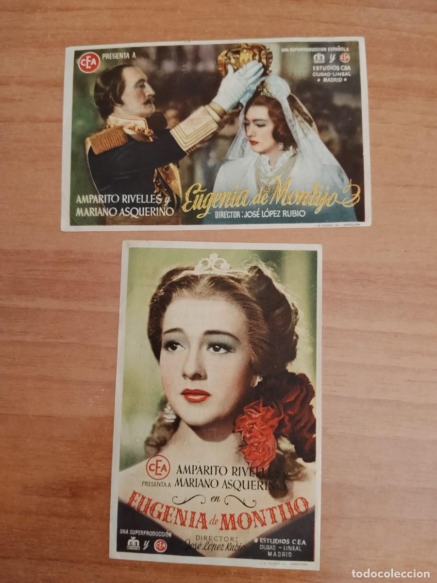 Cine: ROSA-PROGRAMA DE LA PELICULA --EUGENIA DE MONTIJO ct