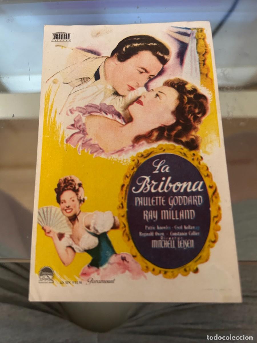 Cine: 1238 LA BRIBONA SIN PUBLICIDAD BUEN ESTADO