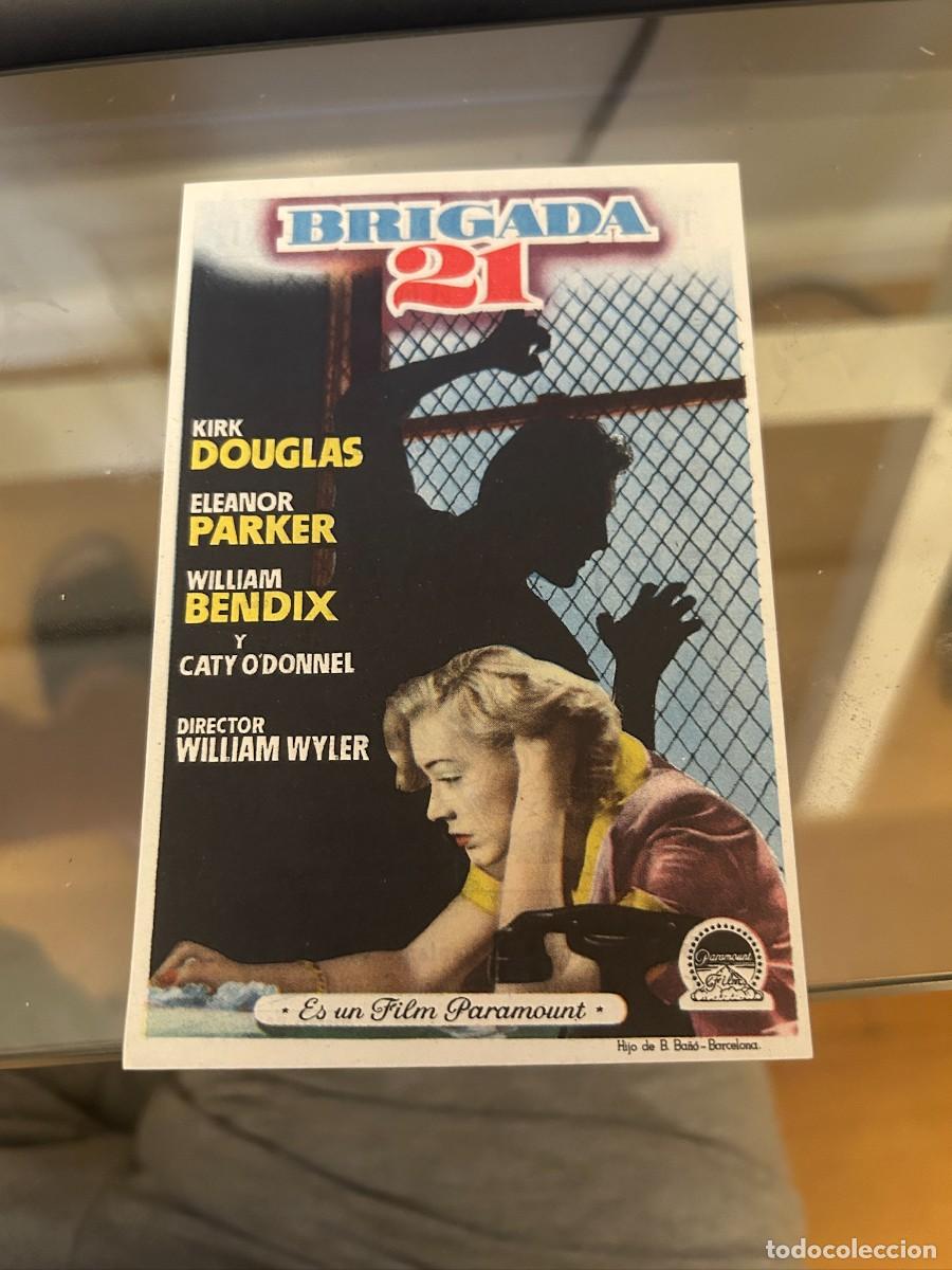 Cine: 1239 BRIGADA 21 TEATRO PRINCIPAL ARANDA CON PUBLICIDAD BUEN ESTADO