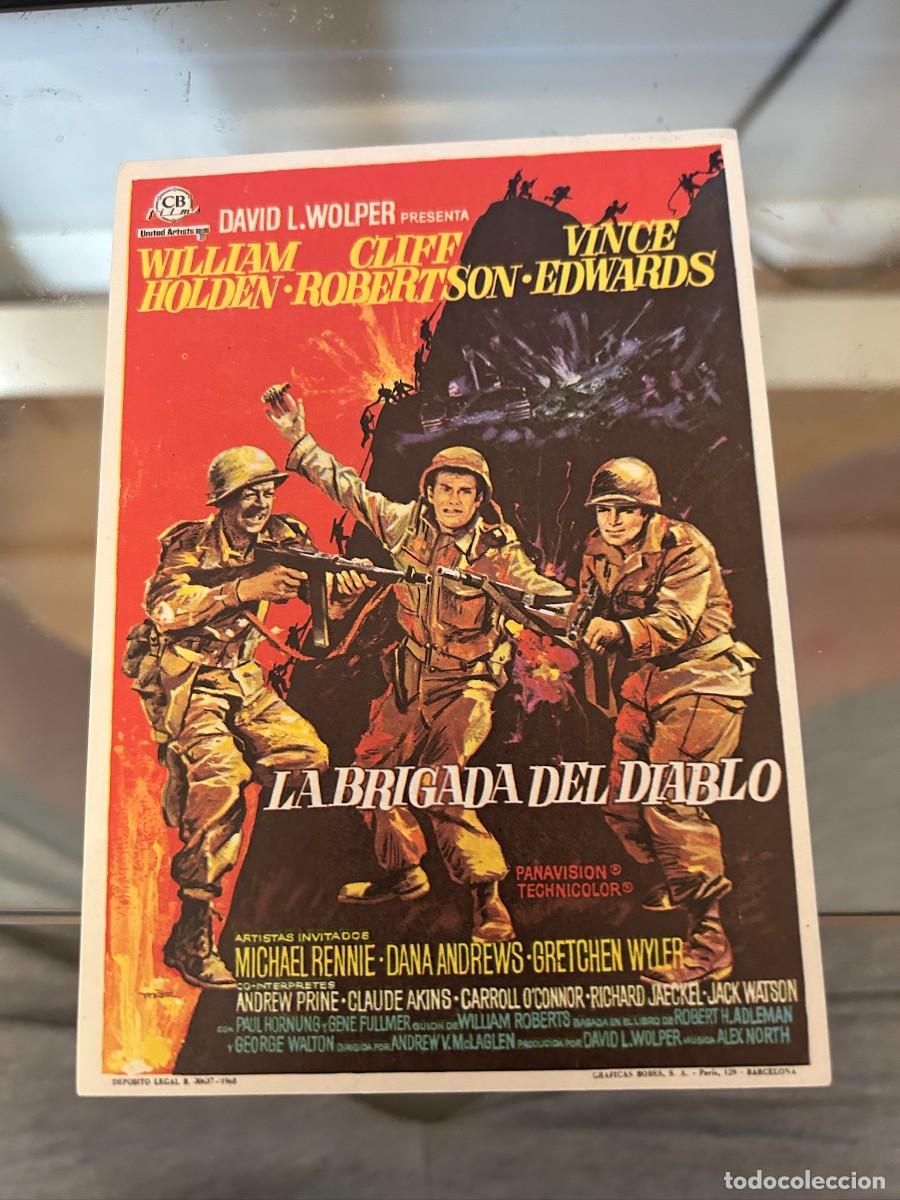 Cine: 1243 LA BRIGADA DEL DIABLO TEATRO ALCAZAR NULES BUEN ESTADO COMO SE VE