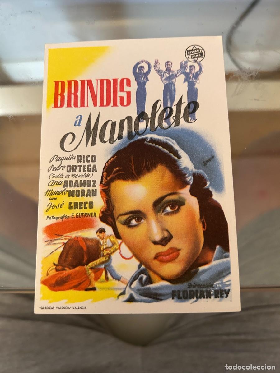 Cine: 1254 BRINDIS A MONELETE BUEN ESTADO SIN PUBLICIDAD