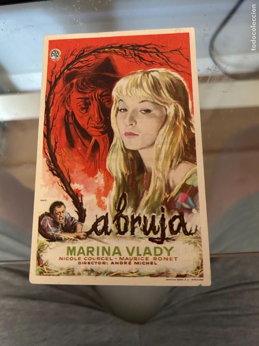 Cine: 1263 LA BRUJA CINE ECHEGARAY CON PUBLICIDAD BUEN ESTADO