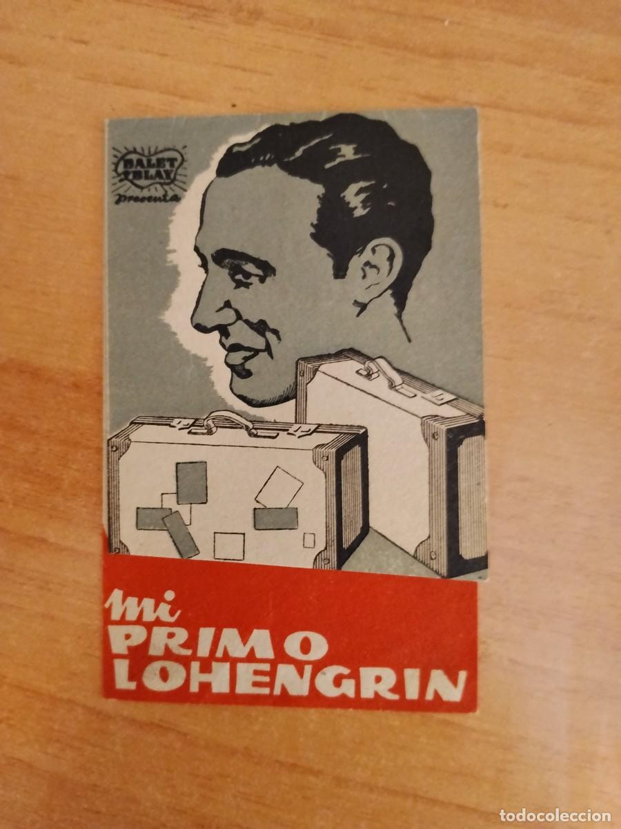 Cine: ROSA-PROGRAMA DE LA PELICULA --MI PRIMO LOHENGRIN