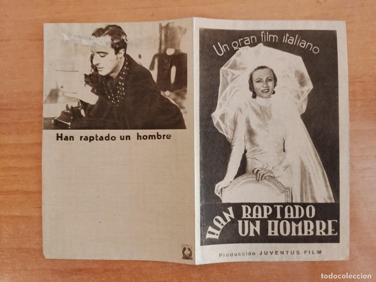 Cine: ROSA-PROGRAMA DE LA PELICULA --HAN RAPTADO UN HOMBRE