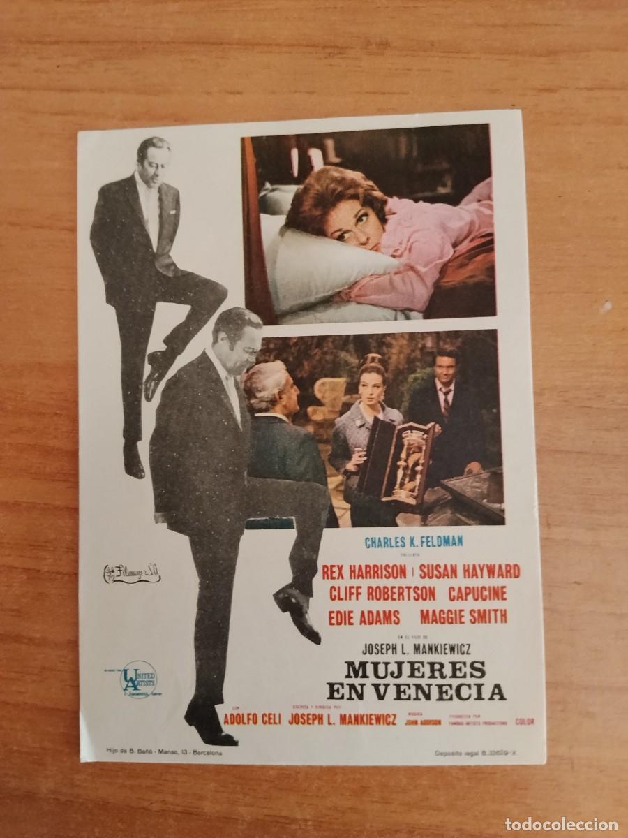 Cine: ROSA-PROGRAMA DE LA PELICULA --MUJERES EN VENECIA
