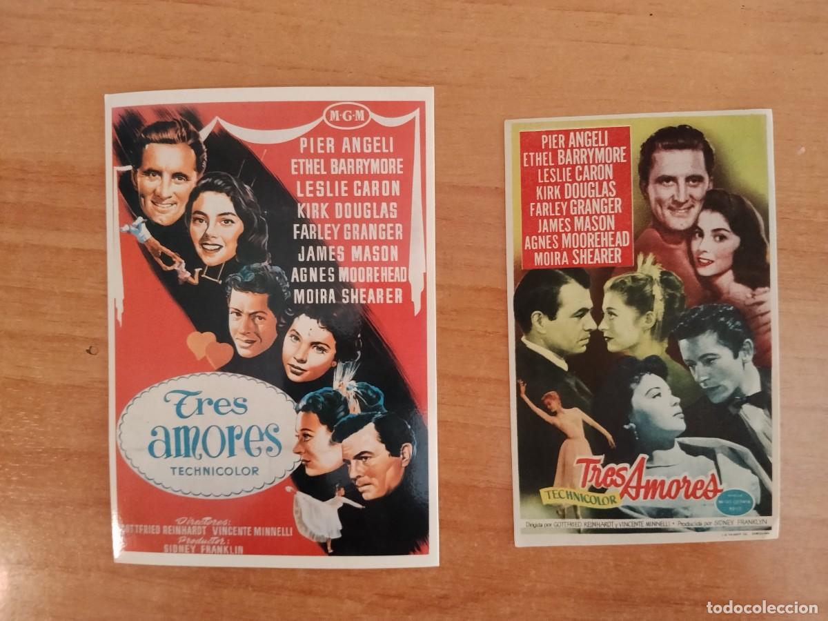 Cine: ROSA-PROGRAMA DE LA PELICULA --TRES AMORES