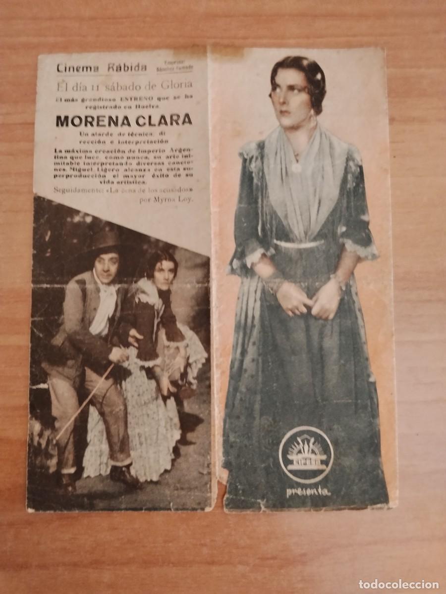 Cine: ROSA-PROGRAMA DE LA PELICULA --MORENA CLARA