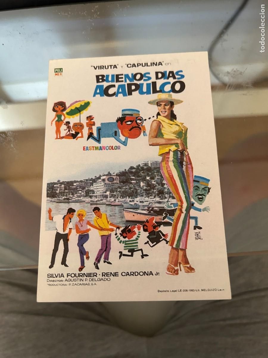 Cine: 1272 BUENOS DIAS ACAPULCO SIN PUBLICIDAD BUEN ESTADO