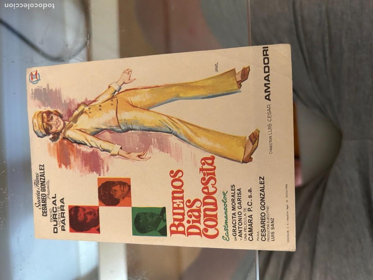Cine: BUENOS DIAS CONDESITA ROCIO DURCAL SIN PUBLICIDAD BUEN ESTADO