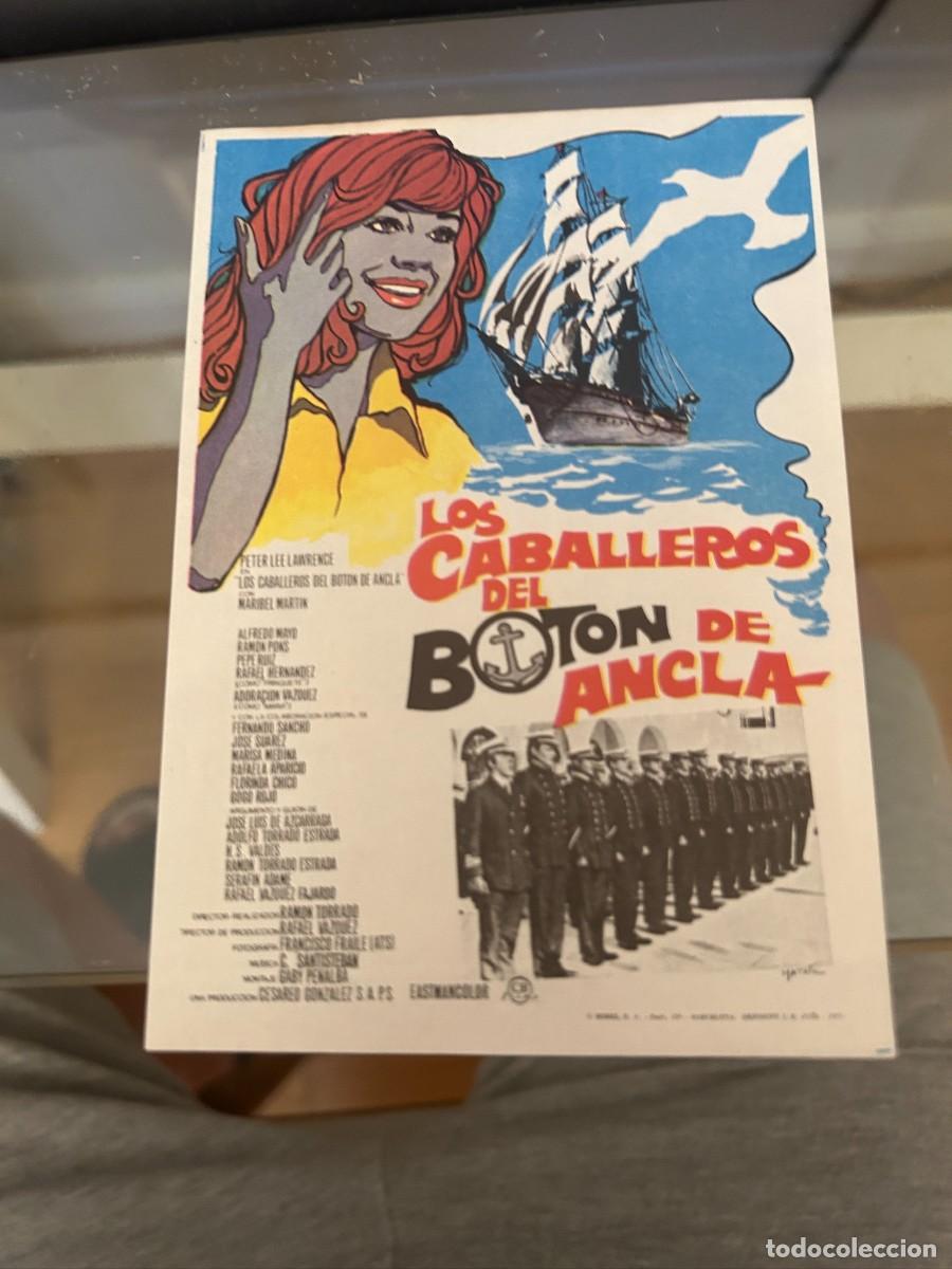 Cine: 1338 LOS CABALLEROS DEL BOTON DE ANCLA SIN PUBLICIDAD BUEN ESTADO