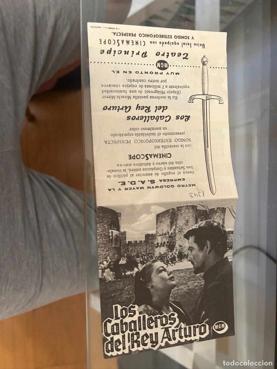 Cine: 1343 LOS CABALLEROS DEL REY ARTUROTEATRO PRINCIPE BARCELONA CON PUBLICIDAD BUEN ESTADO