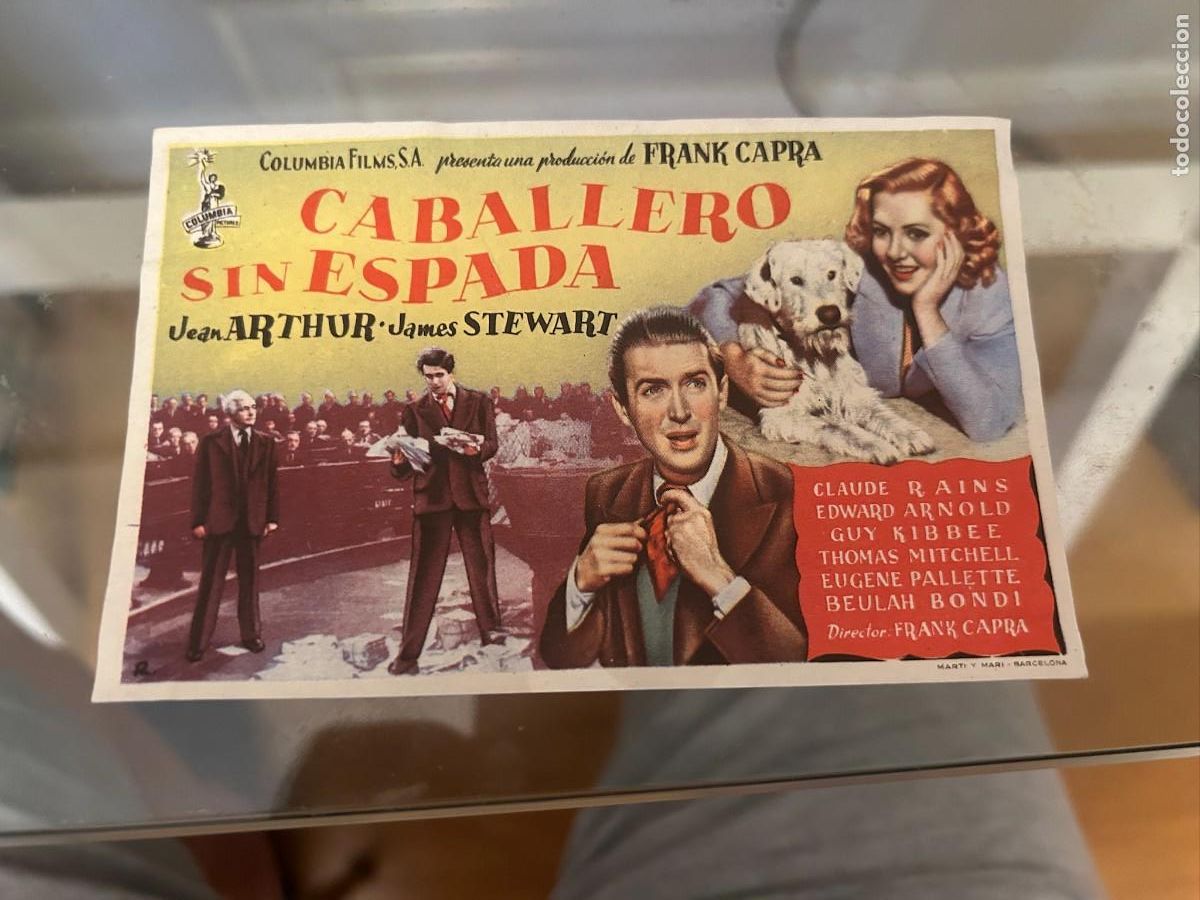 Cine: 1341 CABALLERO SIN ESPADA SIN PUBLICIDAD BUEN ESTADO