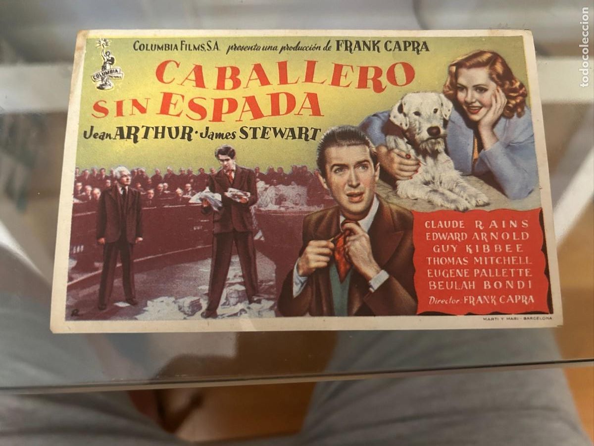 Cine: 1345 CABALLERO SIN ESPADA SIN PUBICIDAD BUEN ESTADO