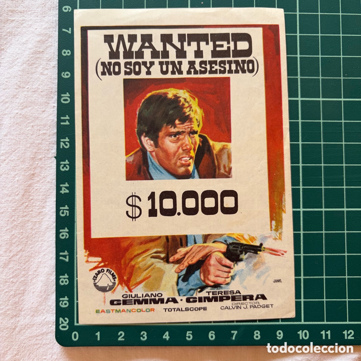 Cine: Programa de cine folleto de mano pelicula. Wanted no soy un asesino