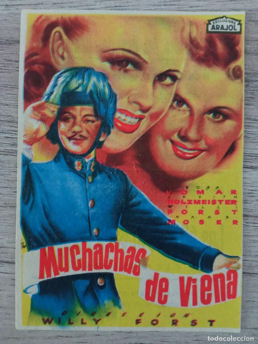 Cine: MUCHACHAS DE VIENA, WILLY FORST, ARAJOL, CINE PALACIO DEL DEPORTE, BENIPEIXCAR, GANDIA, VALENCIA