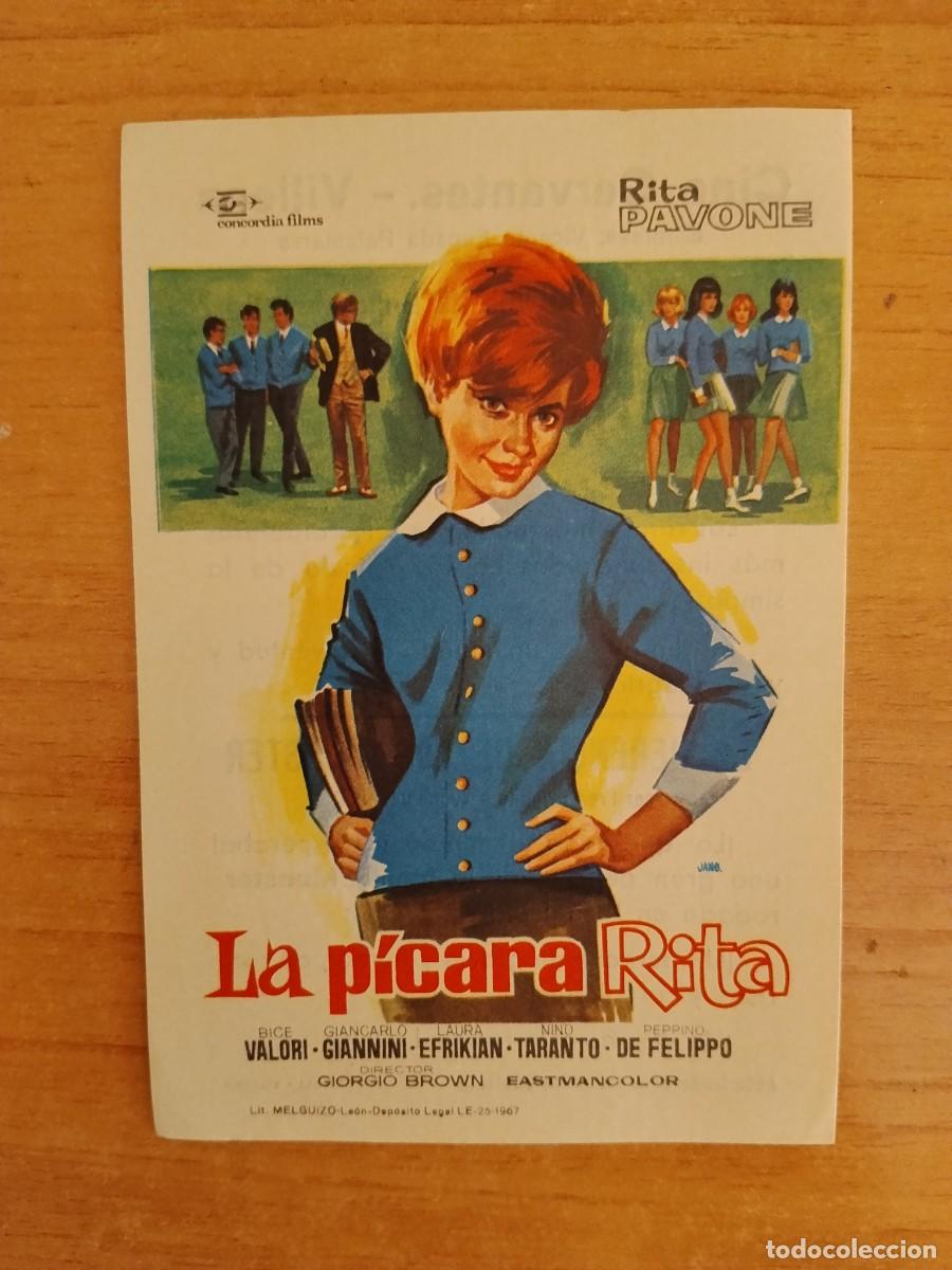 Cinema: TURQUE-PROGRAMA DE LA PELICULA --LA PICARA RITA ct