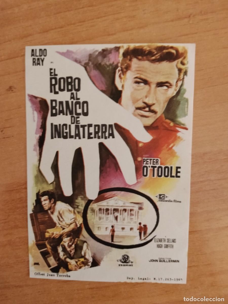 Cinema: TURQUE-PROGRAMA DE LA PELICULA --EL ROBO AL BANCO DE INGLATERRA